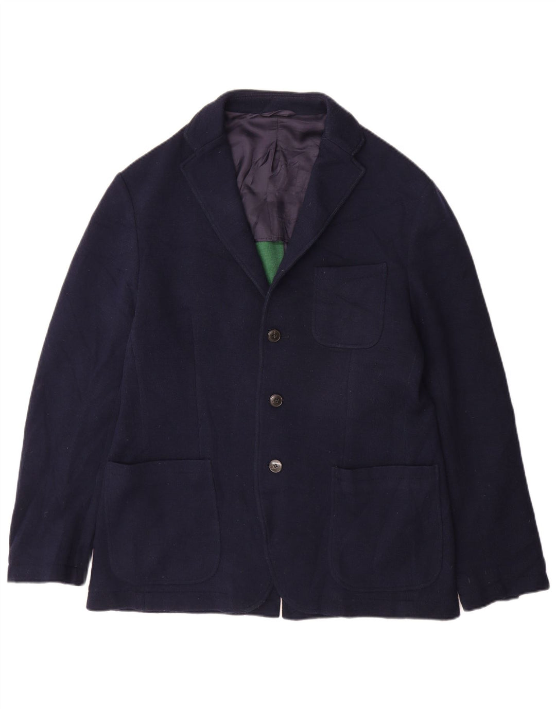 Fred Perry muška jakna s 3 gumba IT 42 XL tamnoplavi pamuk
