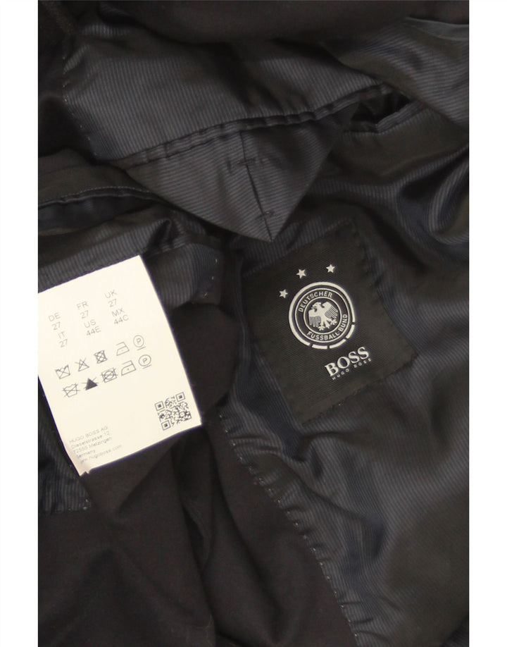Hugo Boss muška jakna sa 2 gumba UK 40 Large tamnoplavi pamuk