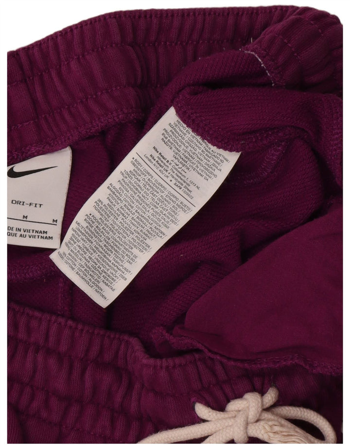 Nike Ženske Dri Fit Trenirke Hlače Joggers UK 14 srednje ljubičaste