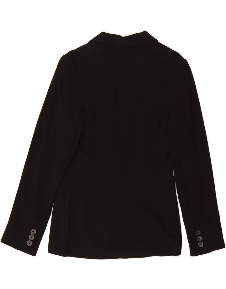 LOUISE KENNEDY Womens 1 Button Blazer Jacket EU 34 XS Black Vintage Louise Kennedy and Second-Hand Louise Kennedy from Messina Hembry 