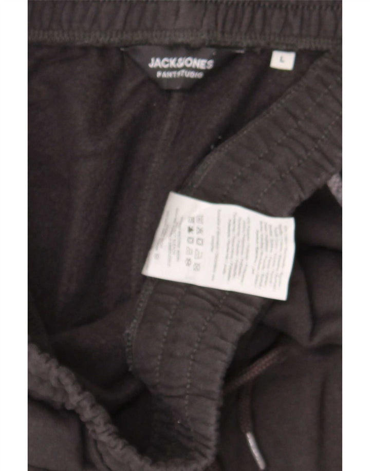 Jack & Jones muške sportske kratke hlače velike crne pamučne boje
