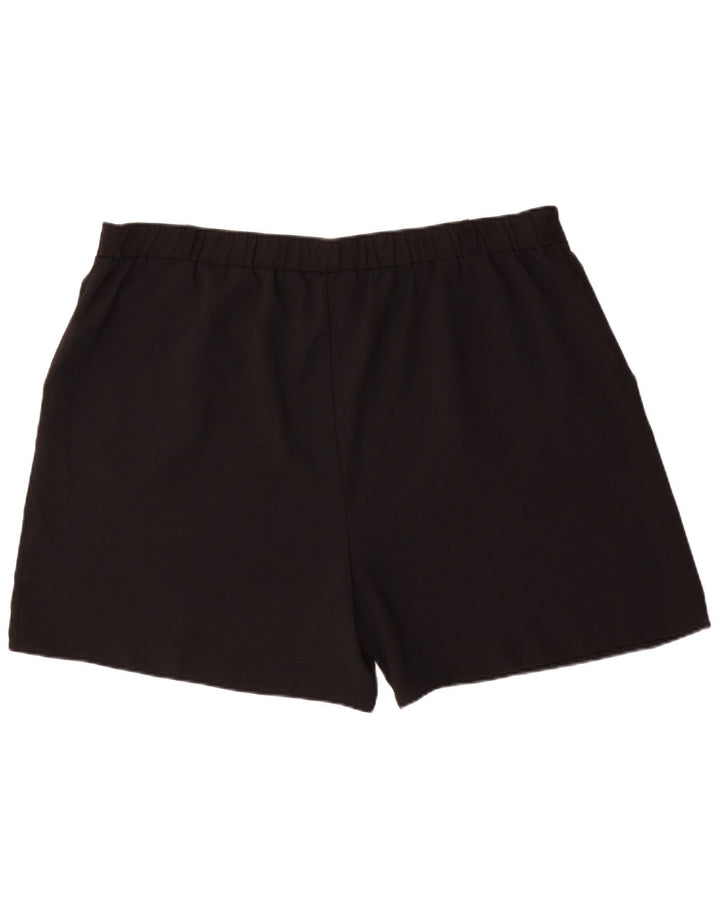 M&Co ženske chino kratke hlače UK 20 2XL W40 crni poliester
