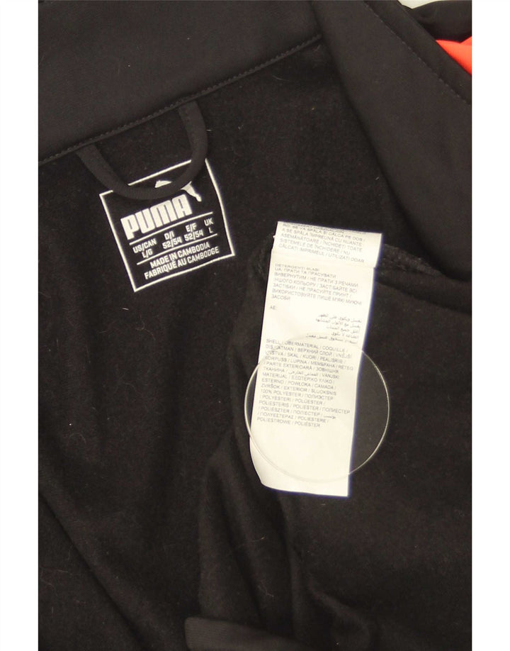Puma muška gornja jakna trenirke Large Black Colourblock Poliester