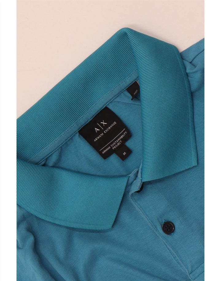 Armani Exchange muška polo majica Srednje plava