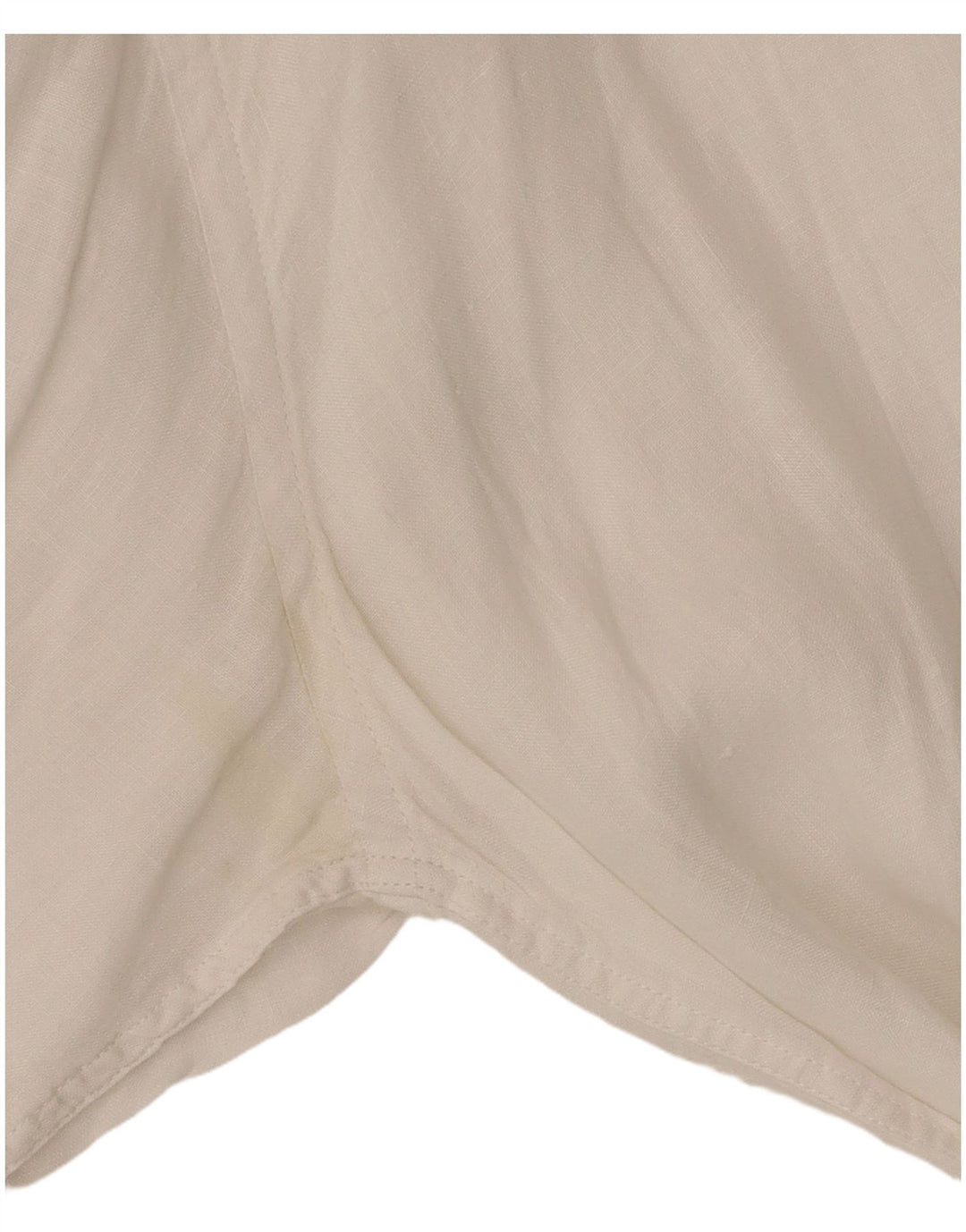 TOMMY HILFIGER Muška košulja standardnog kroja Velika bijela lanena