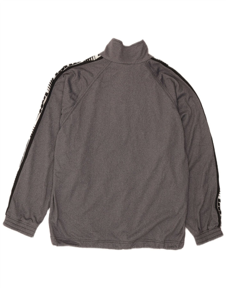 Lotto muška trenirka s grafičkim motivima, gornja jakna UK 38/40 srednje sive boje