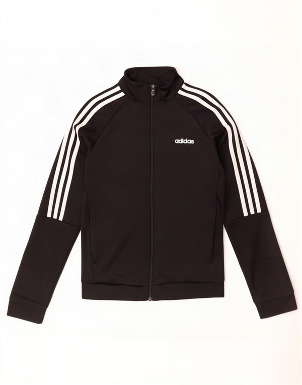 Adidas ženska trenirka Climalite gornja jakna UK 4/6 XS crni poliester