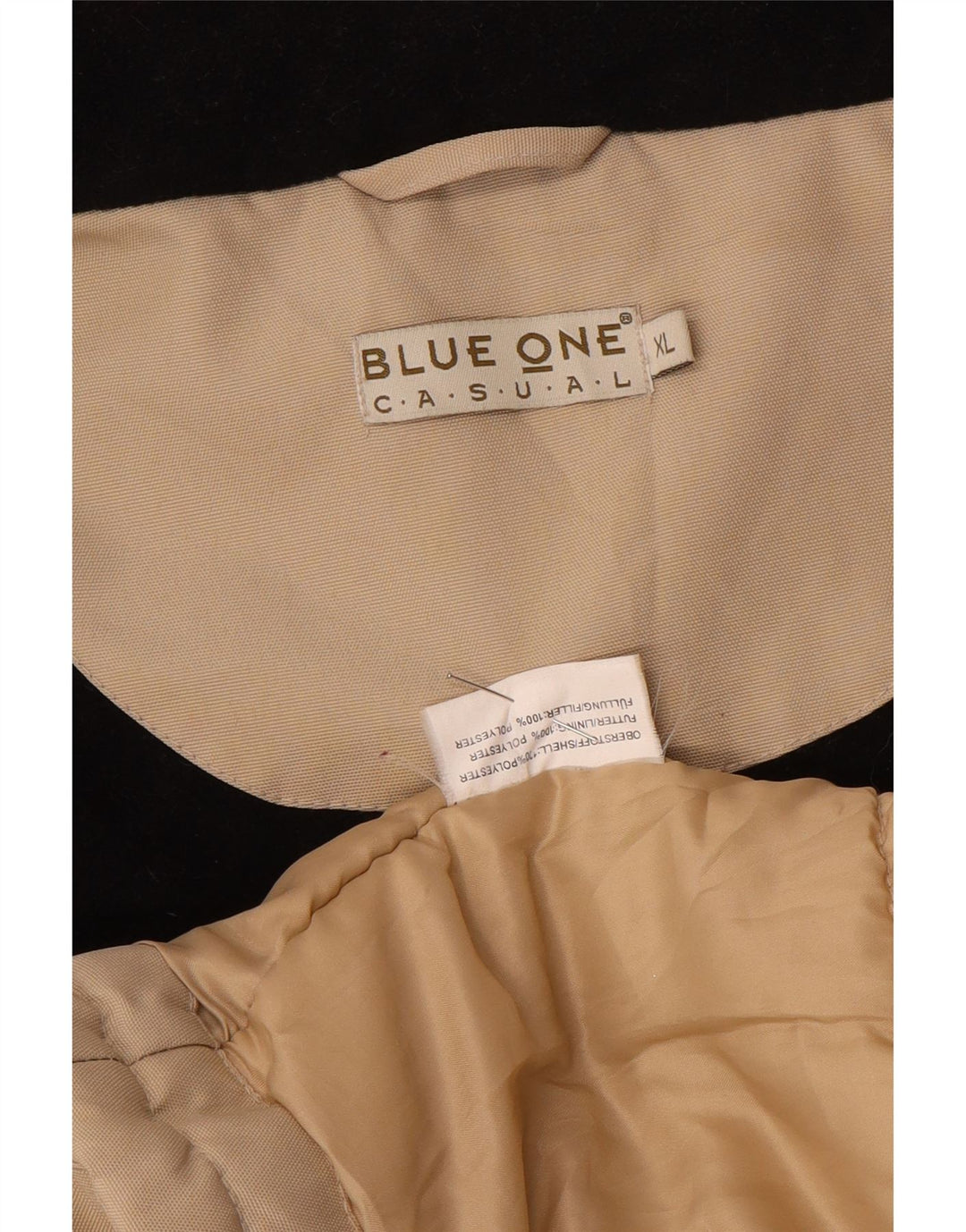 Vintage muška uslužna jakna UK 42 XL bež poliester