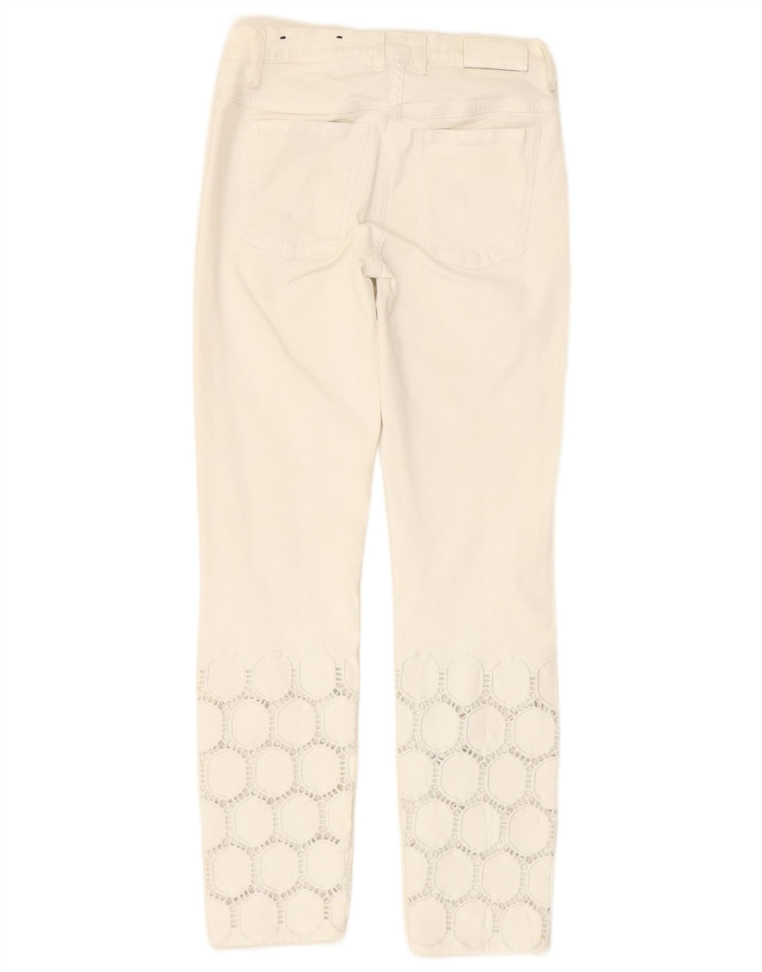 DIESEL Womens Slim Jeans W27 L26 White Cotton