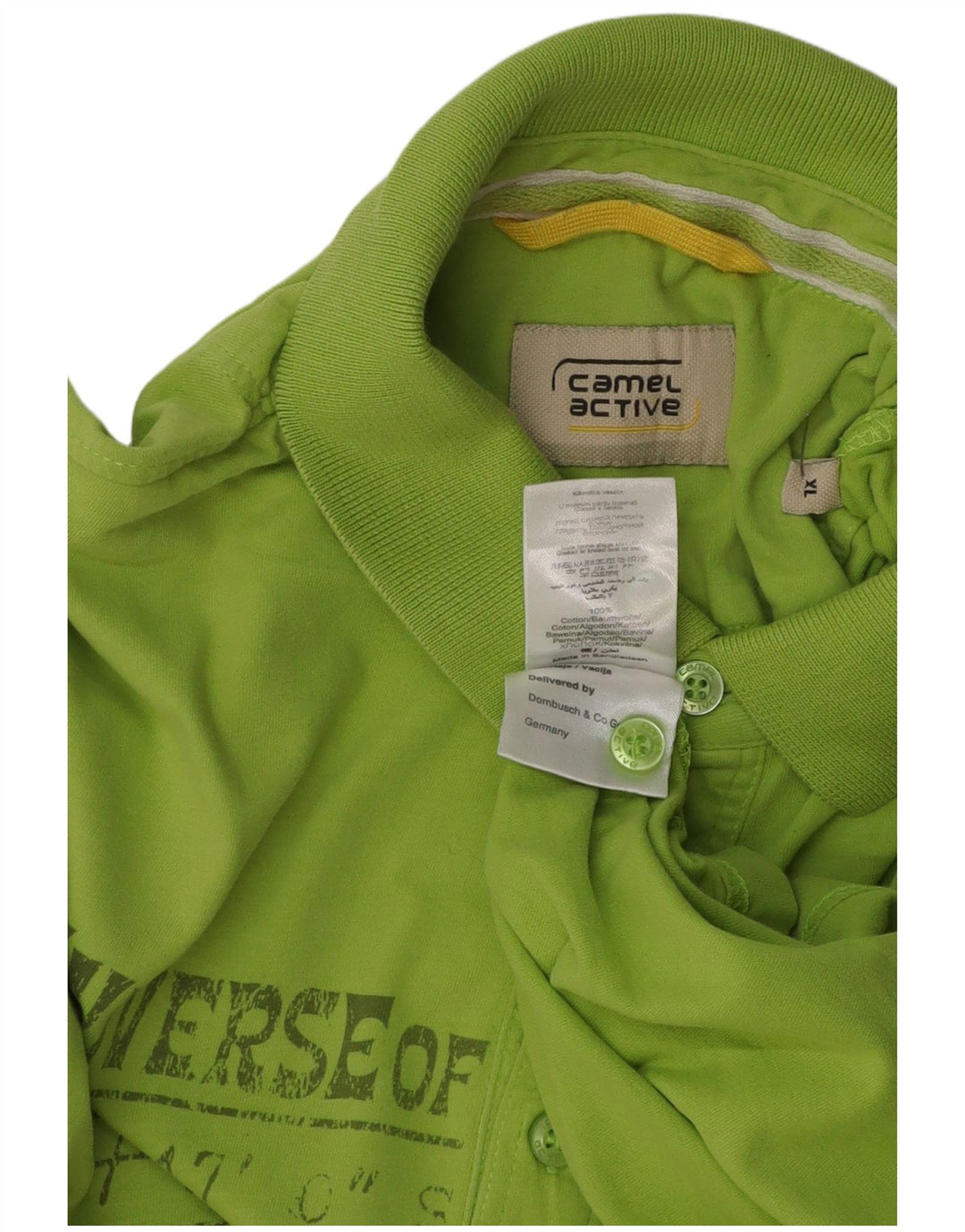Camel Active muška polo majica XL Green Pamuk
