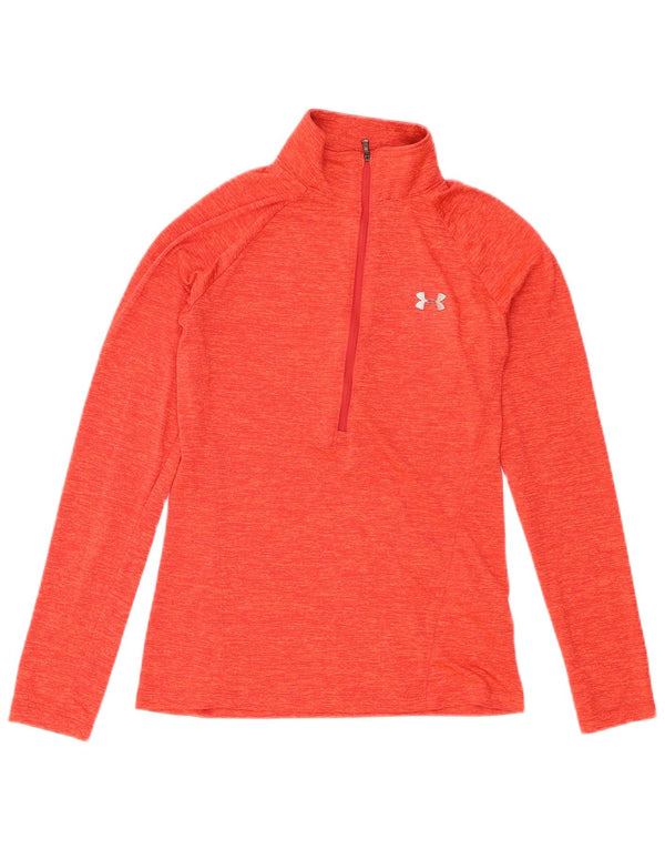 Under Armour Ženska trenirka Heat Gear Top UK 6 XS Narančasta