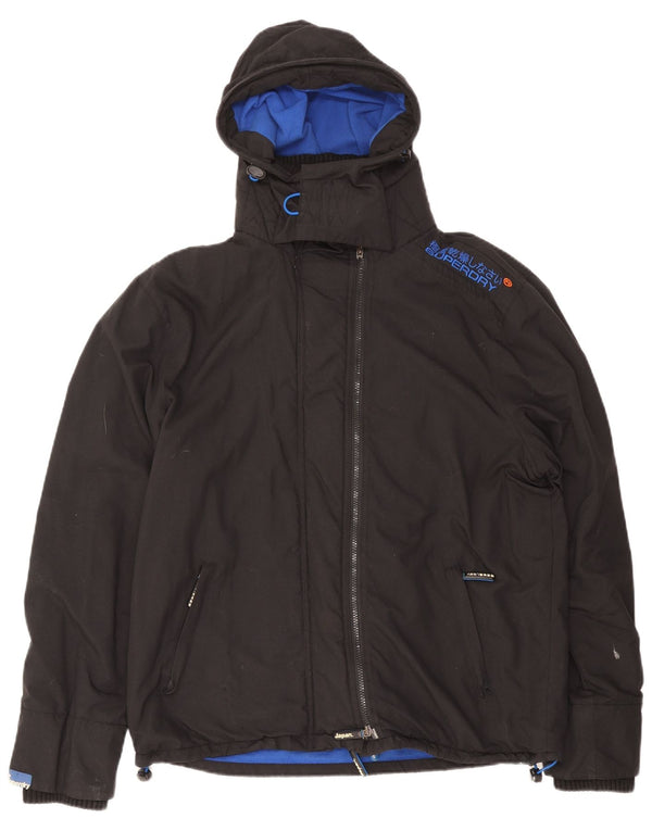 Superdry muška jakna vjetrovka s kapuljačom UK 42 XL crna