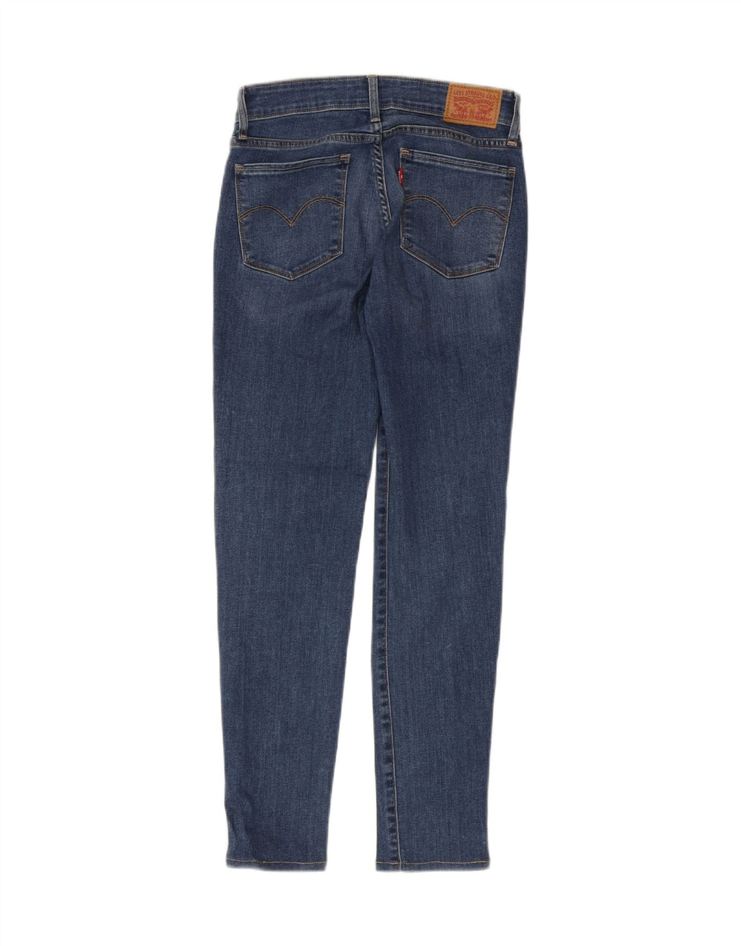 LEVI'S Womens 712 Slim Jeans W26 L28 Blue Cotton Vintage Levi's and Second-Hand Levi's from Messina Hembry 