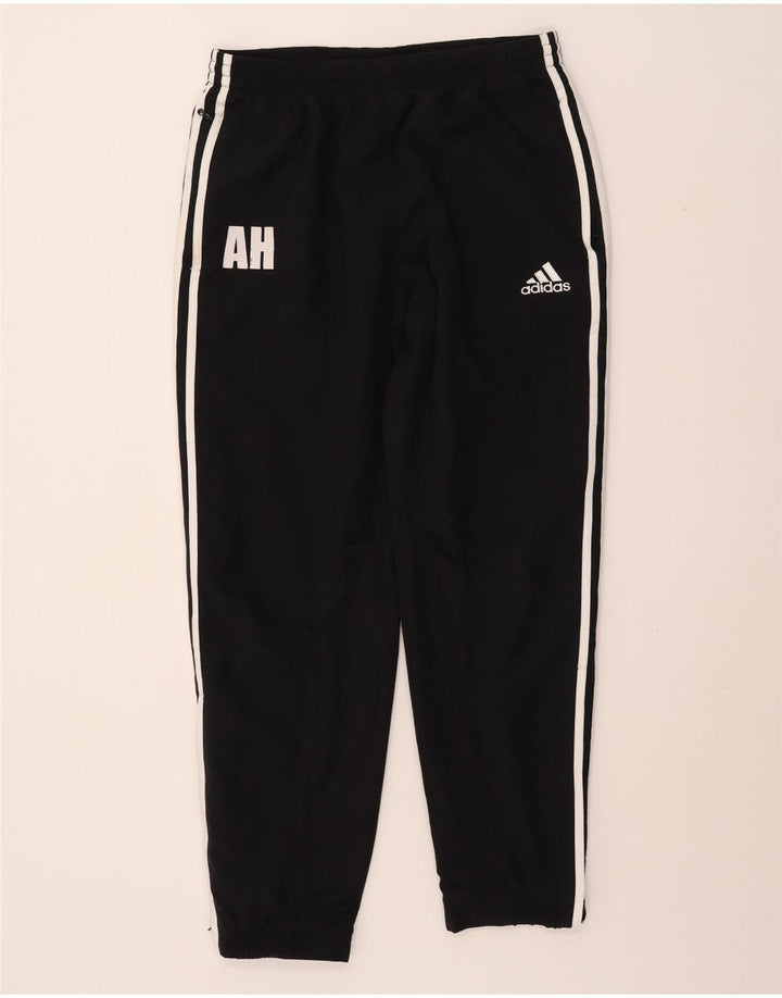 ADIDAS muške trenirke hlače Joggers UK 42/44 veliki crni poliester