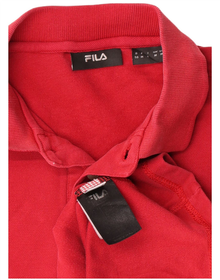 Fila muška polo majica srednje crvene pamučne boje