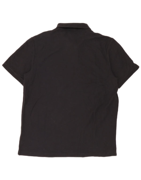 Calvin Klein muška polo majica Srednje crni pamuk