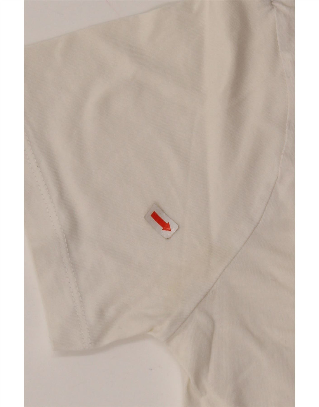 NIKE ženska majica kratkih rukava s velikim grafičkim kratkim rukavima UK 10 Small White Cotton