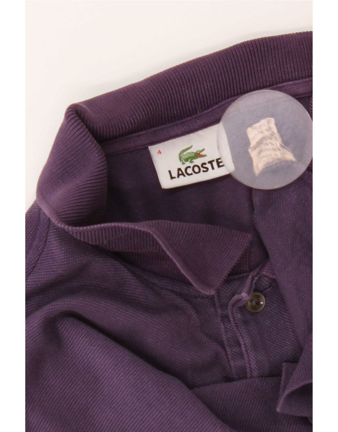 Lacoste muška polo majica veličine 4 srednje ljubičasta pamuk