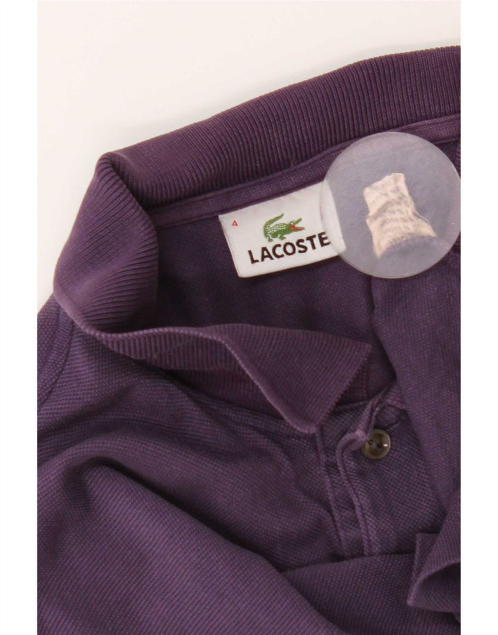 Lacoste muška polo majica veličine 4 srednje ljubičasta pamuk