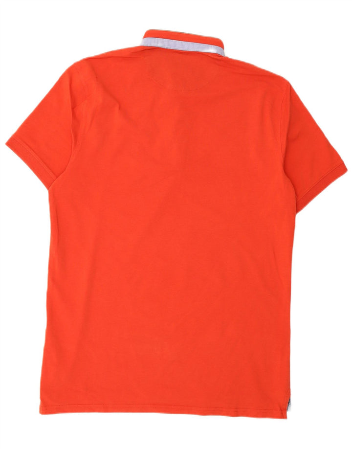 Massimo Dutti muška polo majica srednje crvene boje od pamuka