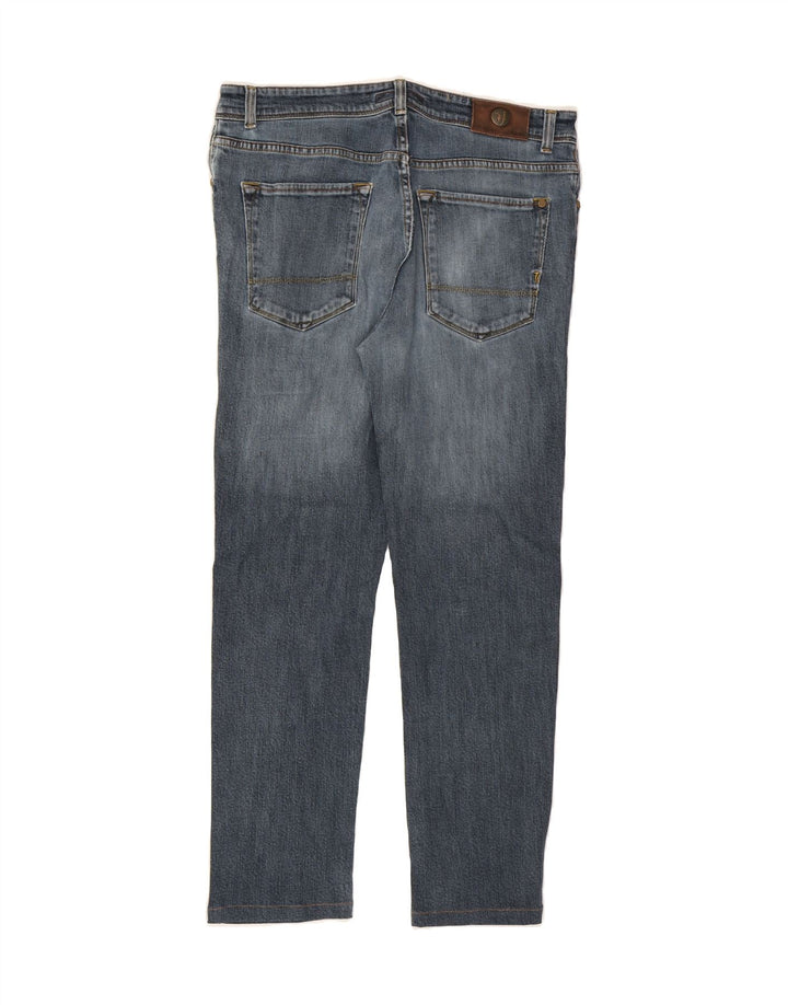 TRUSSARDI Mens Slim Jeans W33 L27 Blue Vintage Trussardi and Second-Hand Trussardi from Messina Hembry 
