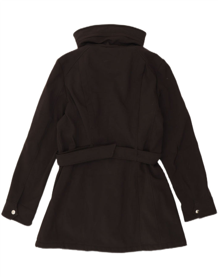 MICHAEL KORS Ženska pomoćna jakna UK 14 Veliki crni poliester