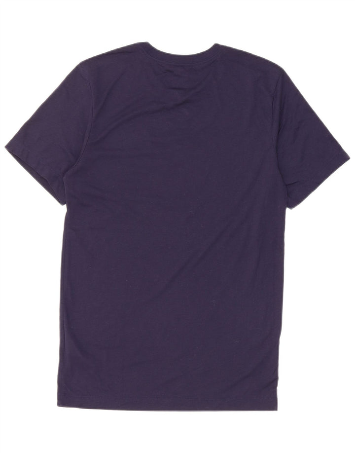 NIKE muška Dri Fit majica kratkih rukava XS tamnoplavi poliester