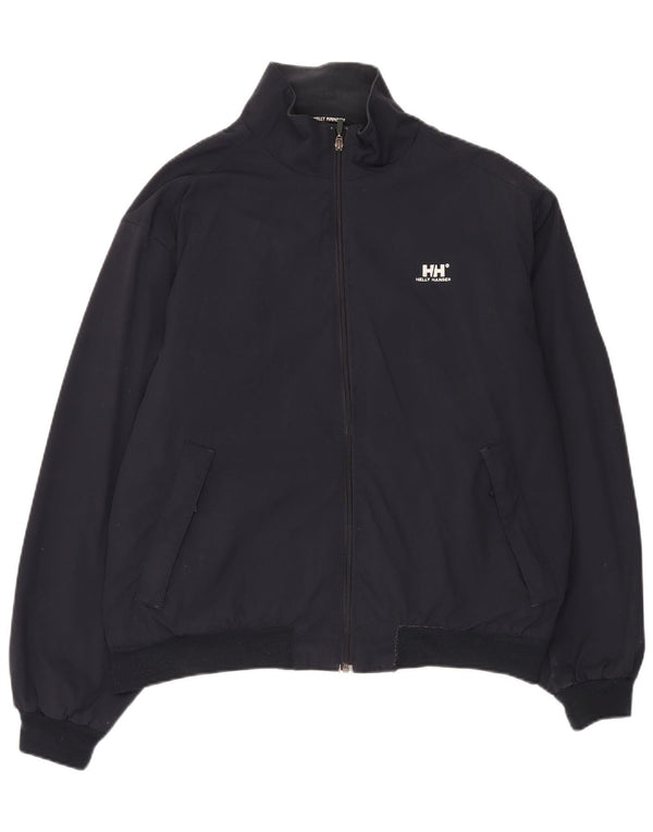 Helly Hansen muška bomber jakna UK 40 Large tamnoplavi najlon