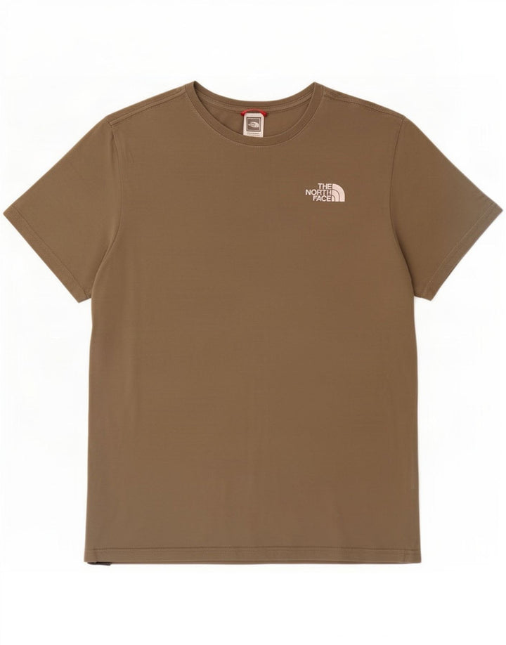 The North Face muška majica s grafičkim motivima, srednji kaki