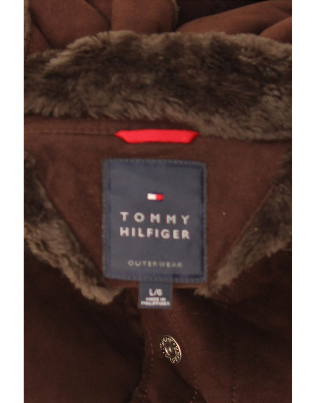 Tommy Hilfiger muška majica velika smeđa košulja