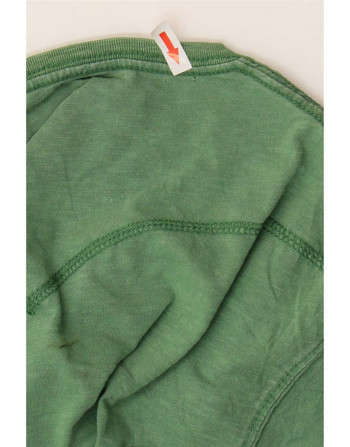 Levi's muška majica kratkih rukava Srednje zeleni flekasti pamuk