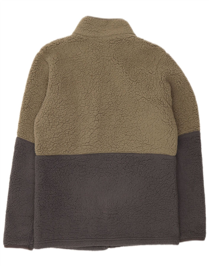 Columbia muška flis jakna UK 36 mali kaki poliester u boji