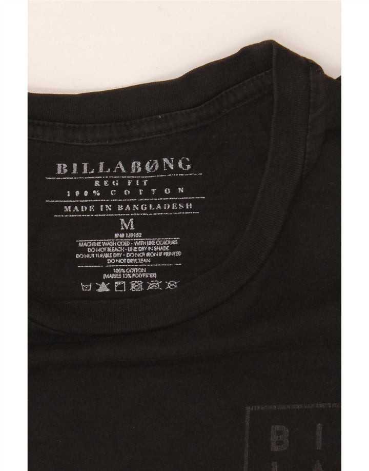 Billabong muška majica kratkih rukava regularnog kroja srednje veličine, crni pamuk