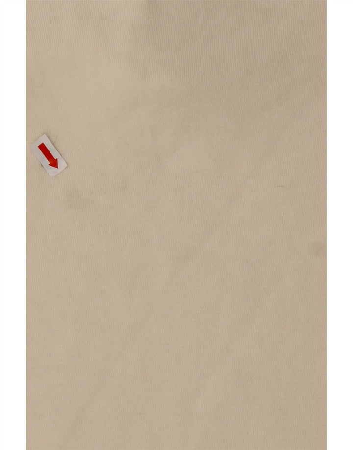 REEBOK Muška dukserica s izrezom i patentnim zatvaračem, srednje bijelog pamuka