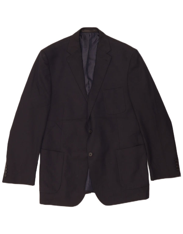 Marks & Spencer muški dugi sako s 2 gumba UK 44 XL tamnoplava