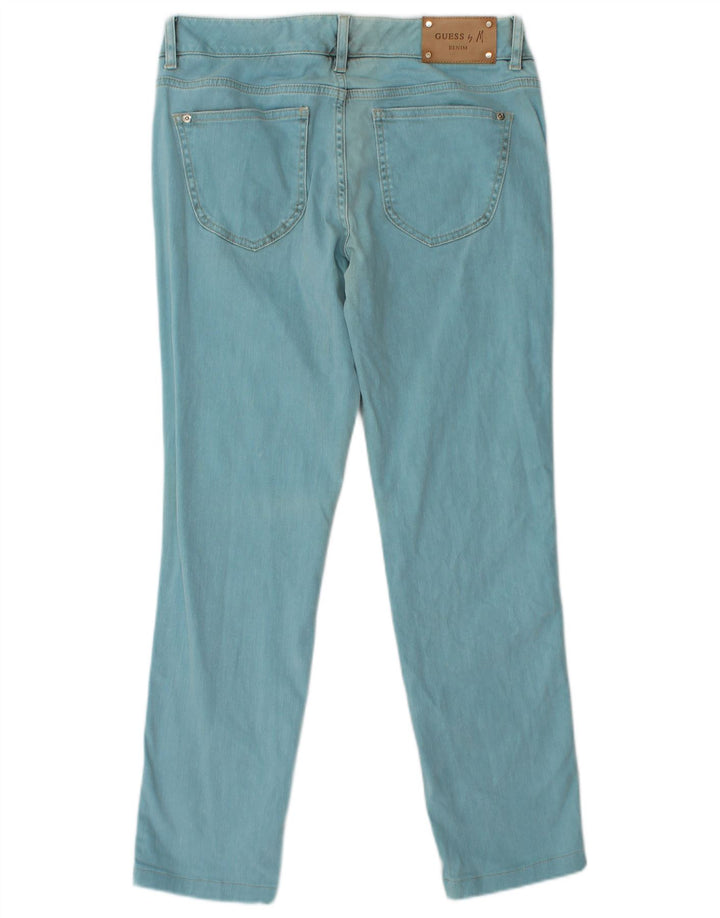 GUESS BY MARCIANO Ženske uske traperice regularnog kroja W31 L27 plavi pamuk