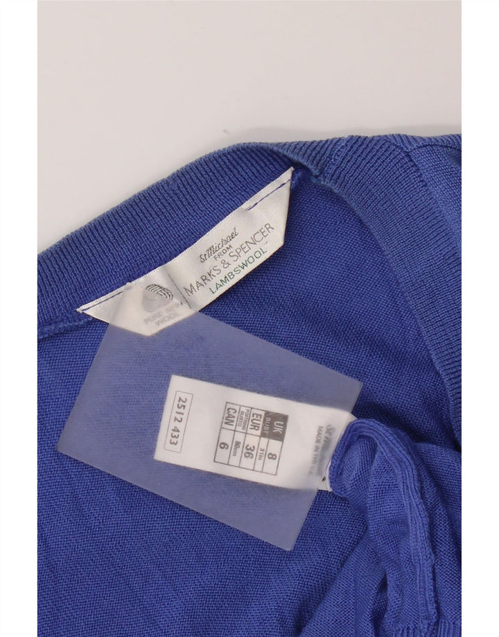 Marks & Spencer ženski džemper St. Michael UK 8 Small Blue