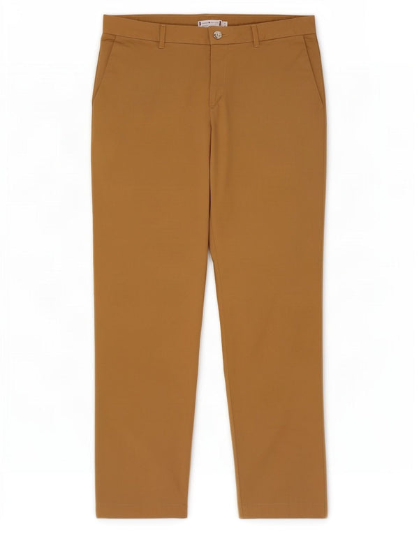 Tommy Hilfiger ženske uske chino hlače US 6 srednje W30 L28 bež pamuk