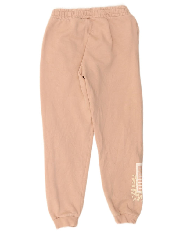 Puma ženske hlače za trenirku s grafičkim motivima Joggers UK 8 Small Pink Cotton