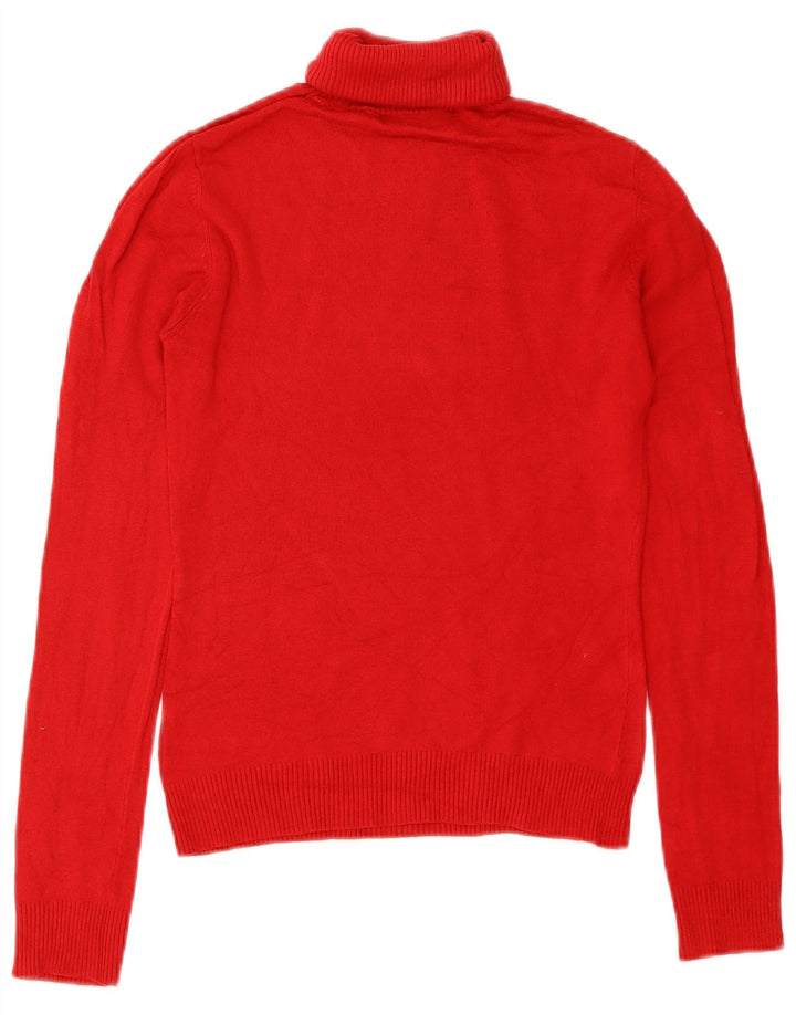 Zara ženski pulover s rol izrezom UK 10 Small Red