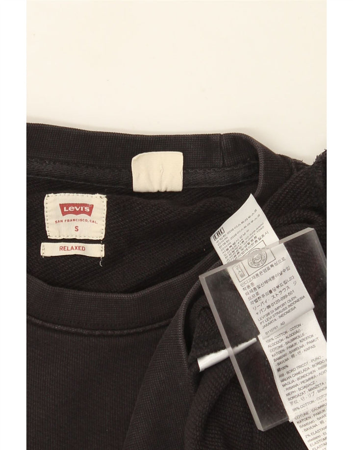 Levi's muška opuštena majica s motivima, mala crna