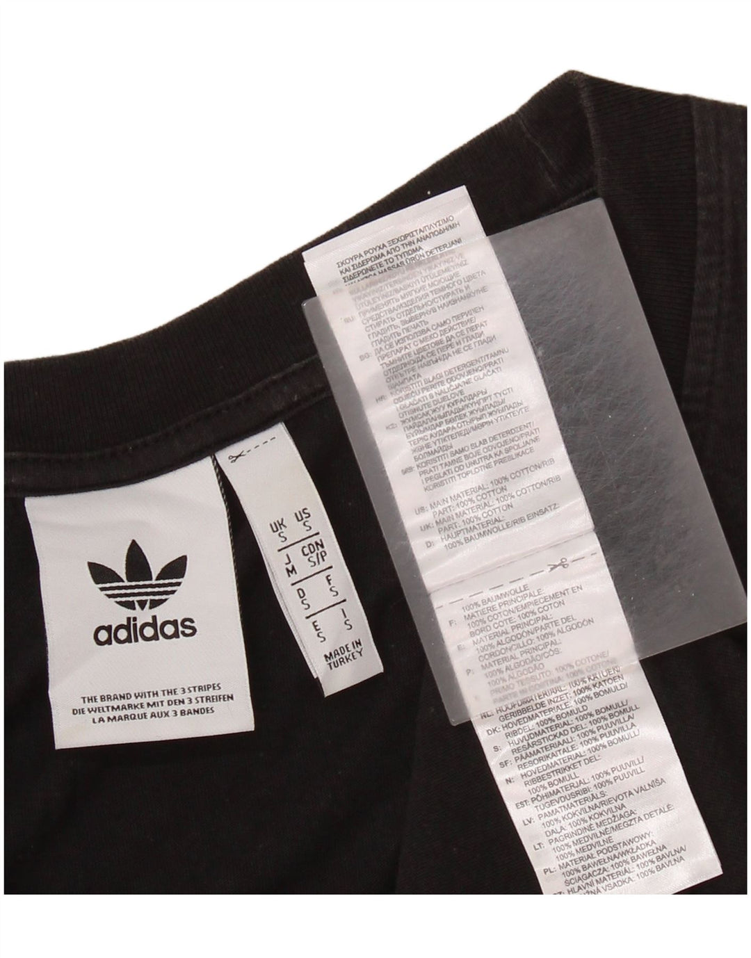 ADIDAS muški grafički gornji dio prsluka mali crni pamuk