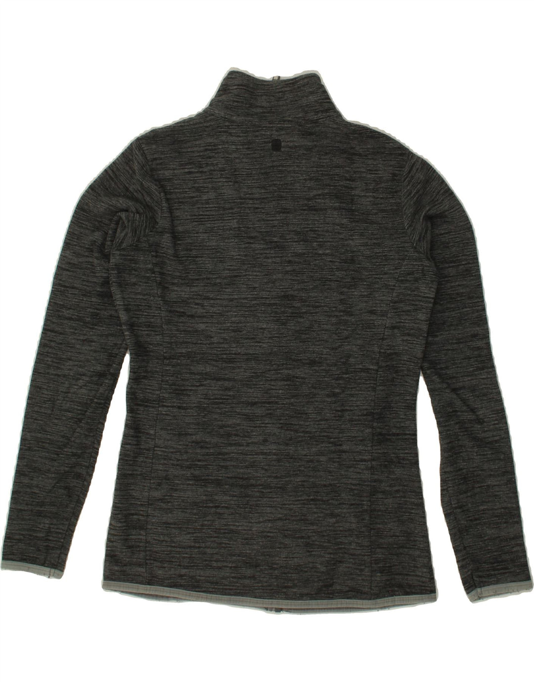 MOUNTAIN WAREHOUSE Womens Fleece Jacket UK 8 Small Grey Flecked Polyester Vintage Mountain Warehouse and Second-Hand Mountain Warehouse from Messina Hembry 