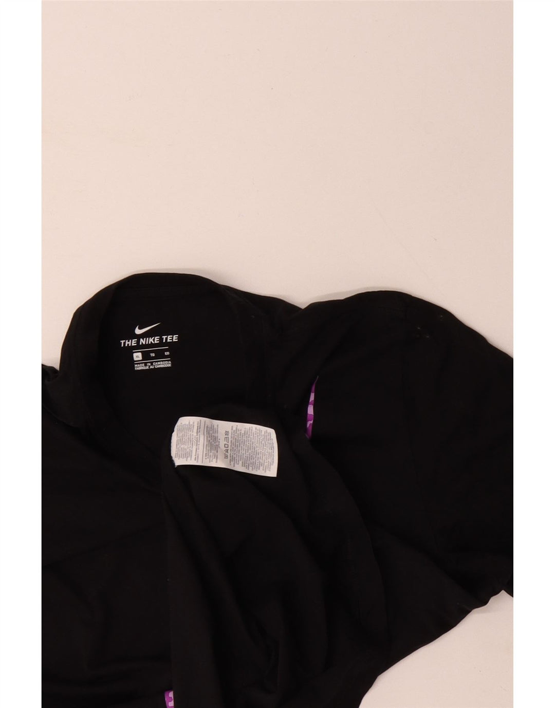 NIKE Muška majica kratkih rukava s grafičkim motivima XL, crni pamuk