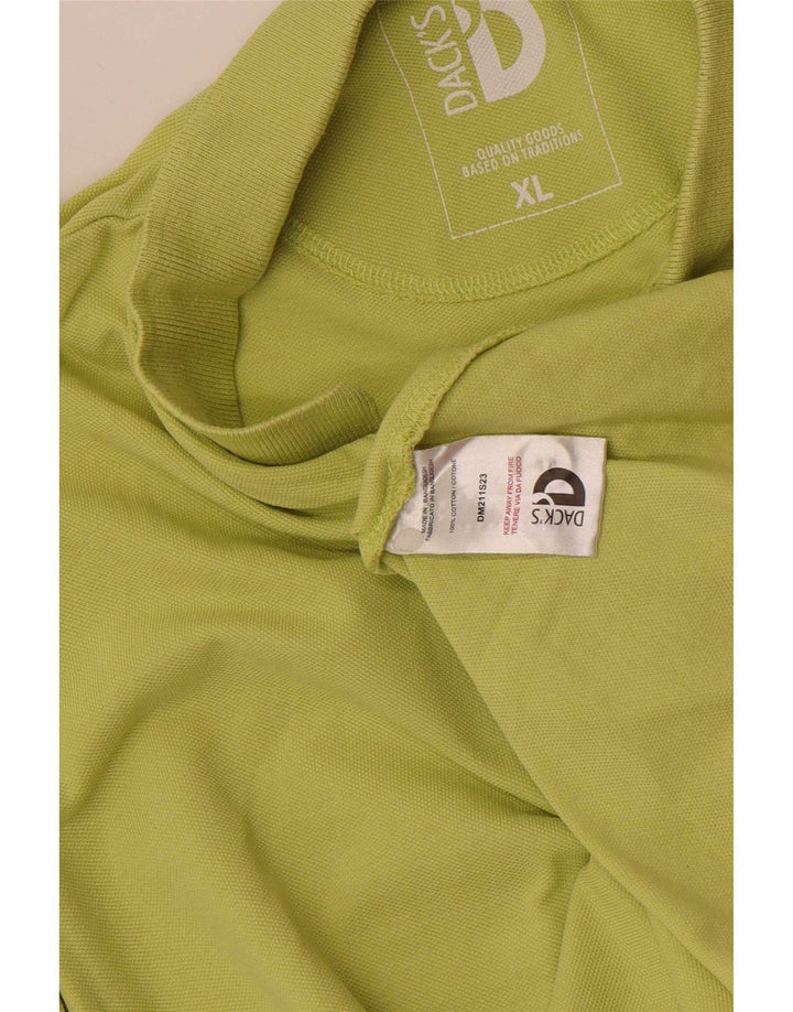 Dack's muška polo majica XL zeleni pamuk