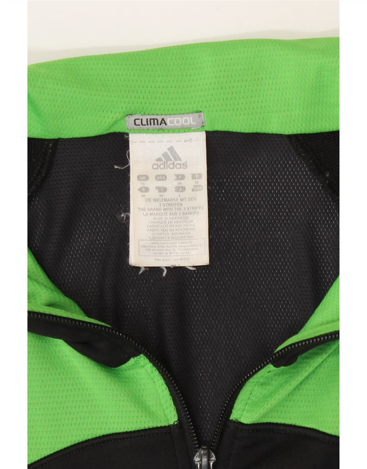 Adidas ženska trenirka Climacool gornja jakna UK 12 srednje crne boje