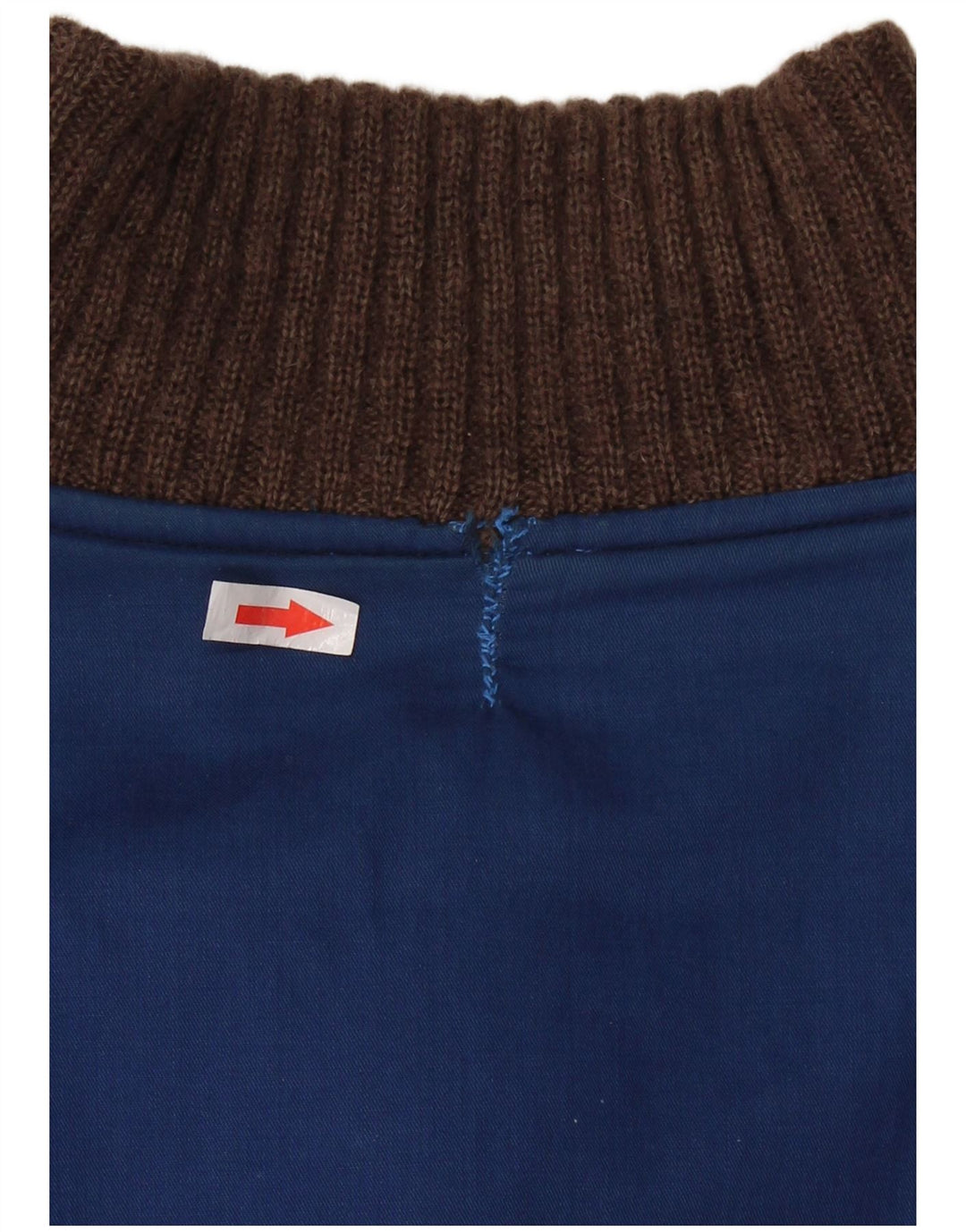 VINTAGE muški reverzibilni džemper XL smeđi Fair Isle