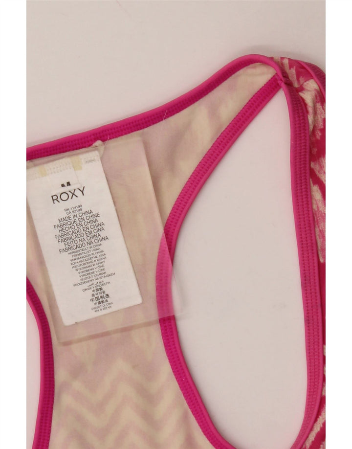 ROXY ženski prsluk UK 12 Srednje ružičasti ikat poliamid