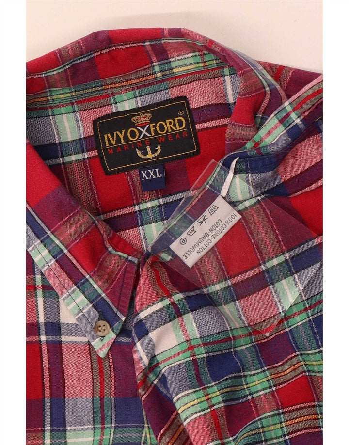 Ivy Oxford muška košulja 2XL šareni karirani pamuk