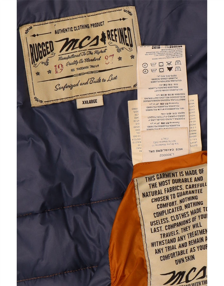 Marlboro Classics muška podstavljena jakna UK 44 2XL smeđi poliamid